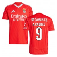 Camiseta Benfica Arthur Cabral #9 Primera Equipación 2024-25 manga corta